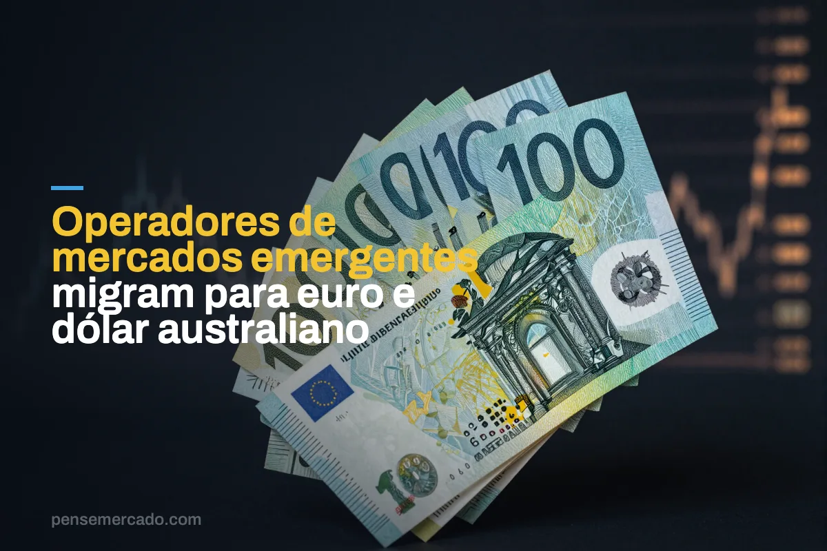 Operadores de mercados emergentes migram para euro e dólar australiano