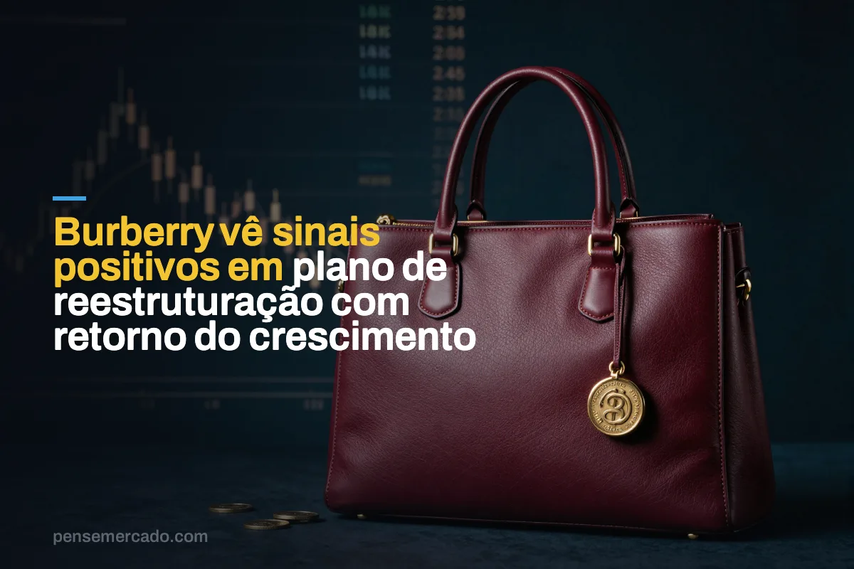 Burberry vê sinais positivos em plano de reestruturação com retorno do crescimento