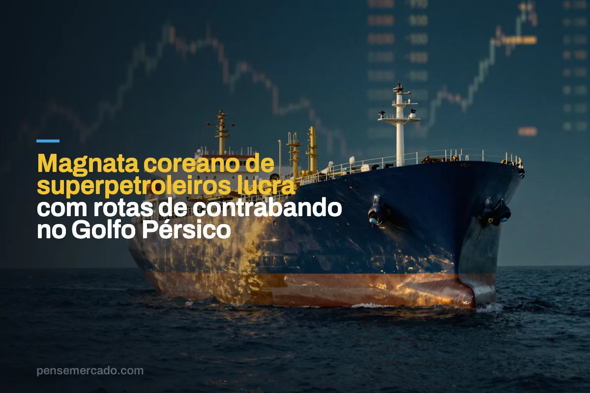 Magnata coreano de superpetroleiros lucra com rotas de contrabando no Golfo Pérsico