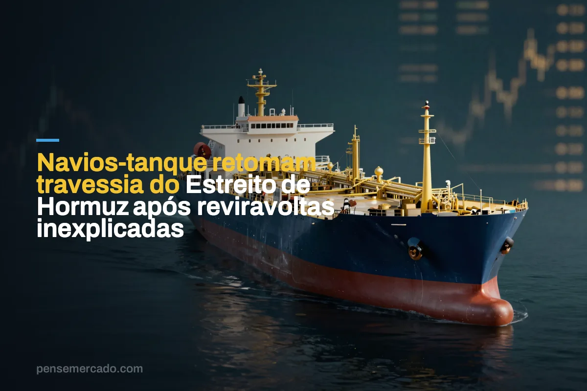 Navios-tanque retomam travessia do Estreito de Hormuz após reviravoltas inexplicadas
