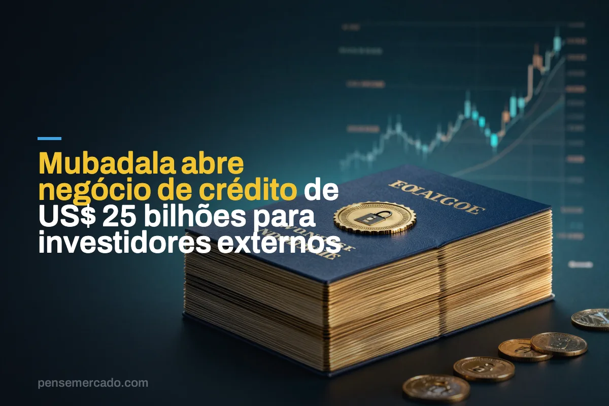 Mubadala abre negócio de crédito de US$ 25 bilhões para investidores externos