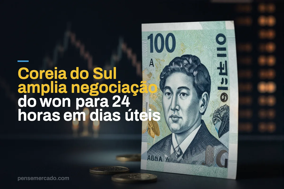 Coreia do Sul amplia negociação do won para 24 horas em dias úteis