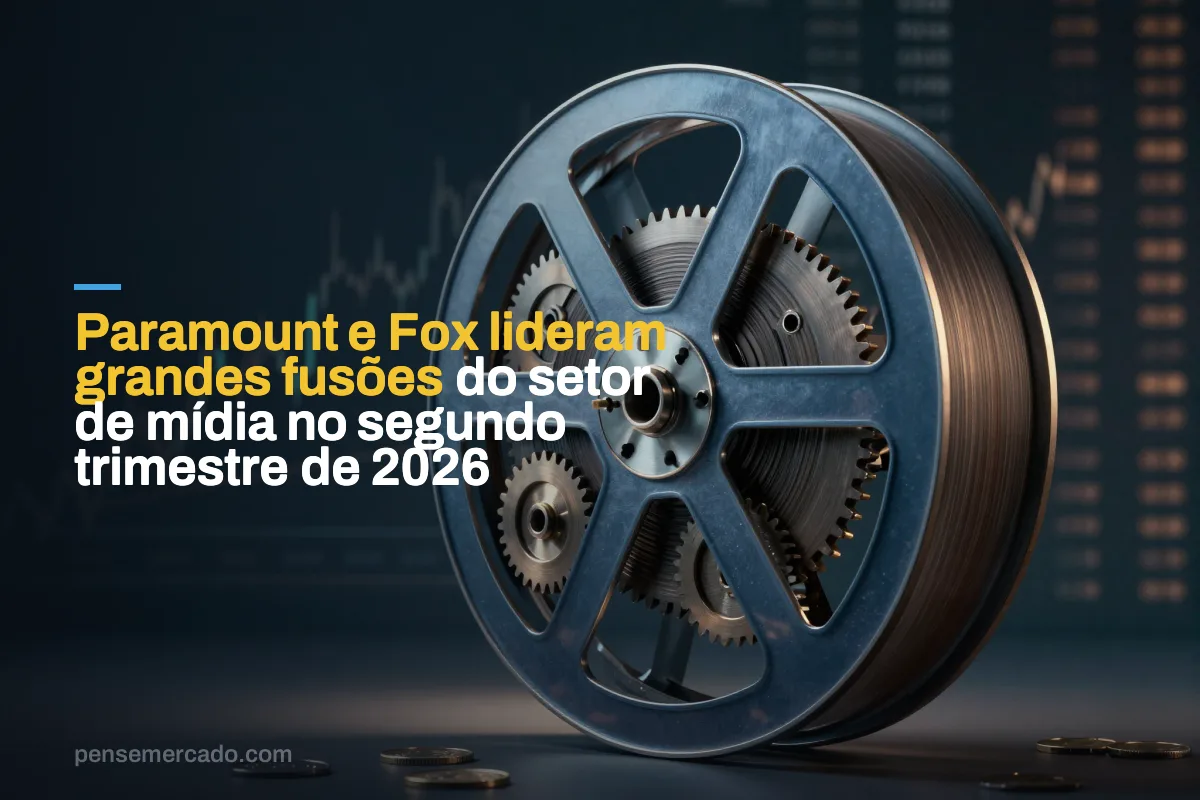 Paramount e Fox lideram grandes fusões do setor de mídia no segundo trimestre de 2026