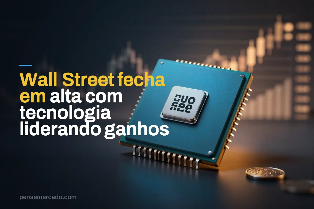 Wall Street fecha em alta com tecnologia liderando ganhos
