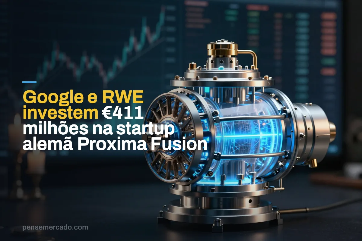 Google e RWE investem €411 milhões na startup alemã Proxima Fusion
