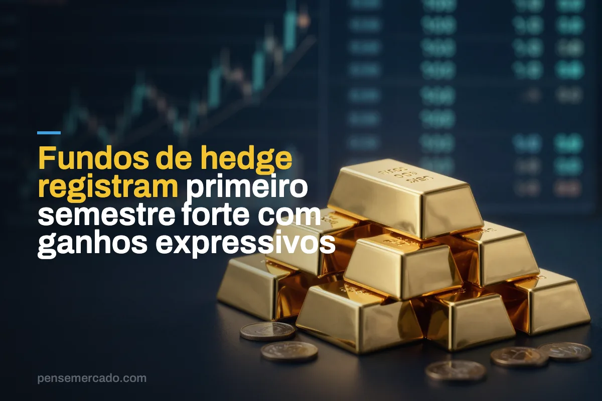 Fundos de hedge registram primeiro semestre forte com ganhos expressivos