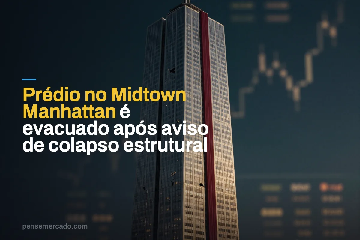Prédio no Midtown Manhattan é evacuado após aviso de colapso estrutural