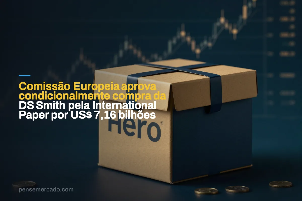 Comissão Europeia aprova condicionalmente compra da DS Smith pela International Paper por US$ 7,16 bilhões
