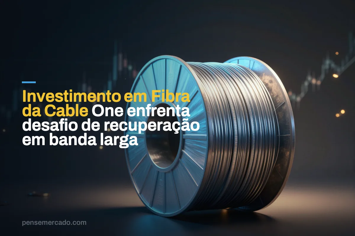 Investimento em Fibra da Cable One enfrenta desafio de recuperação em banda larga