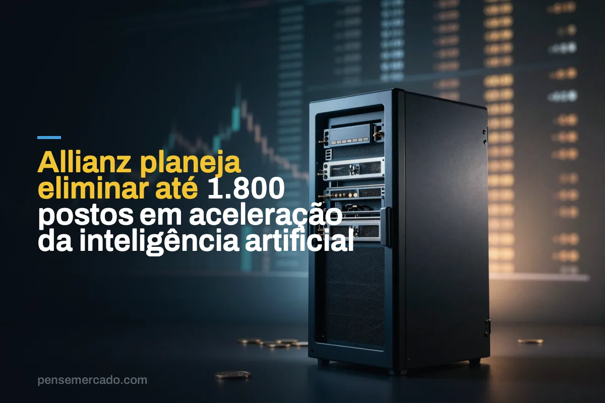 Allianz planeja eliminar até 1.800 postos em aceleração da inteligência artificial