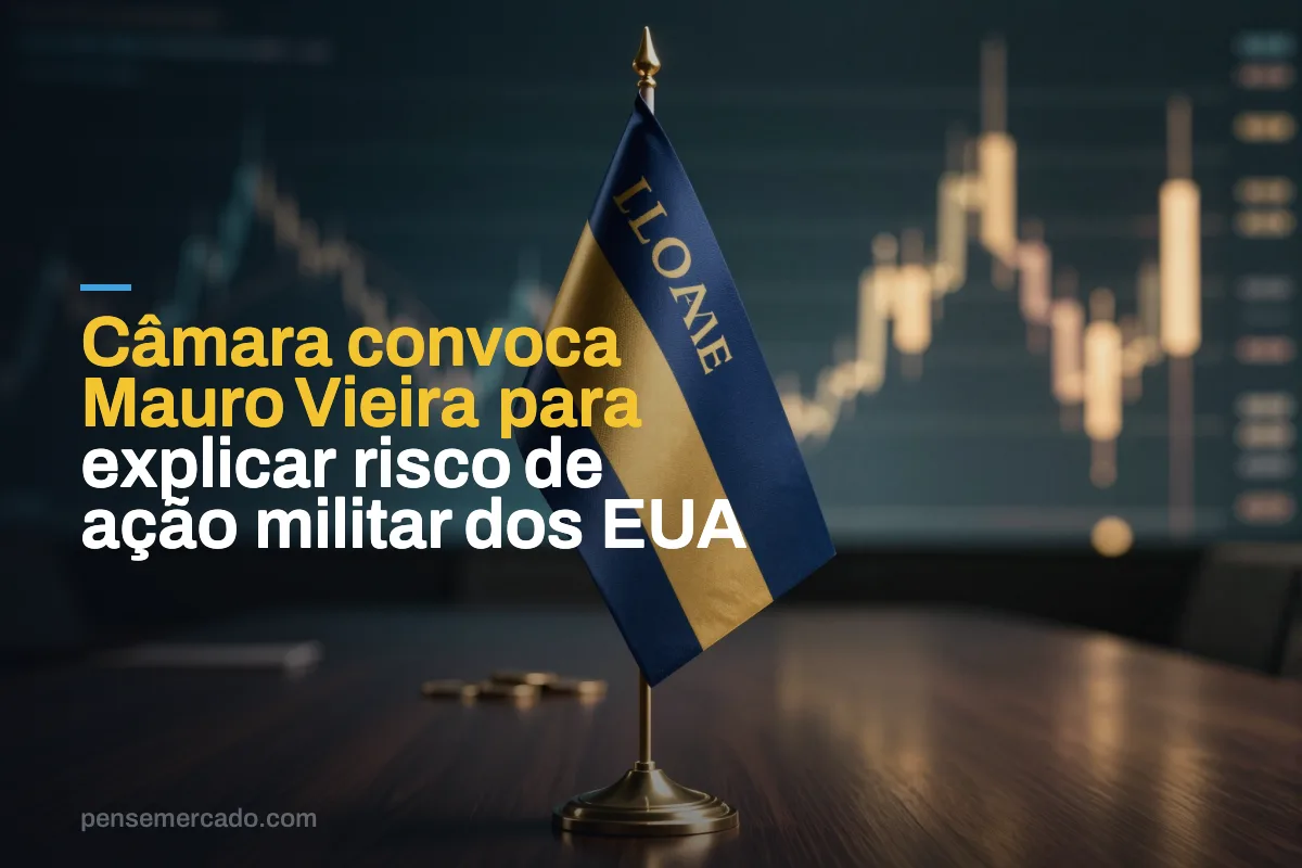 Câmara convoca Mauro Vieira para explicar risco de ação militar dos EUA