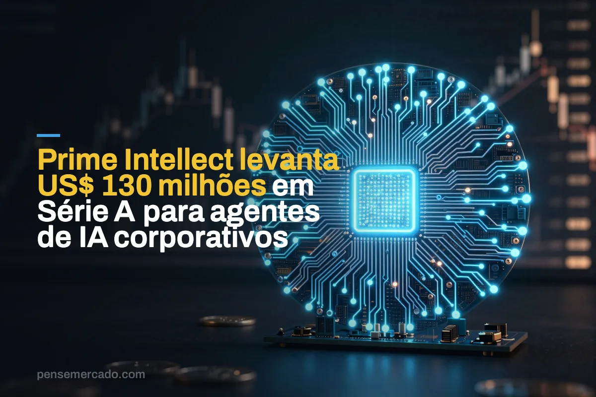 Prime Intellect levanta US$ 130 milhões em Série A para agentes de IA corporativos
