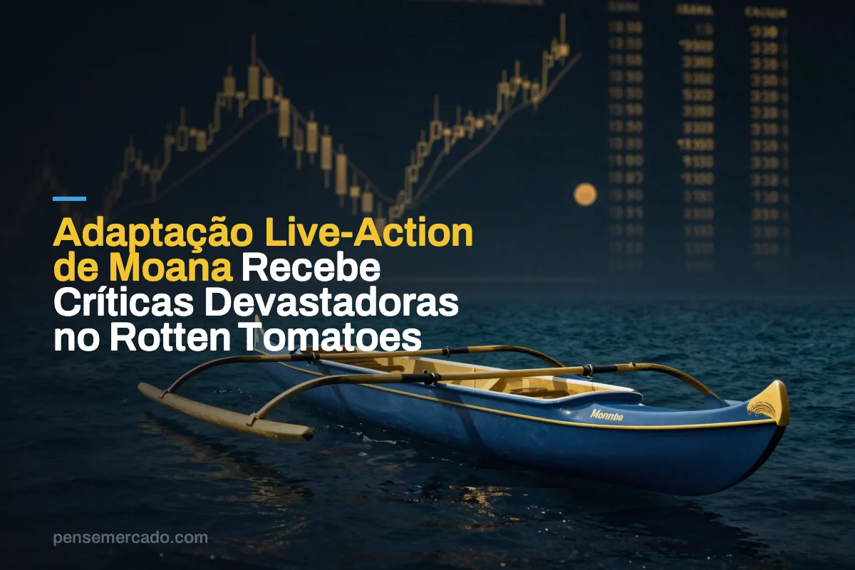 Adaptação Live-Action de Moana Recebe Críticas Devastadoras no Rotten Tomatoes