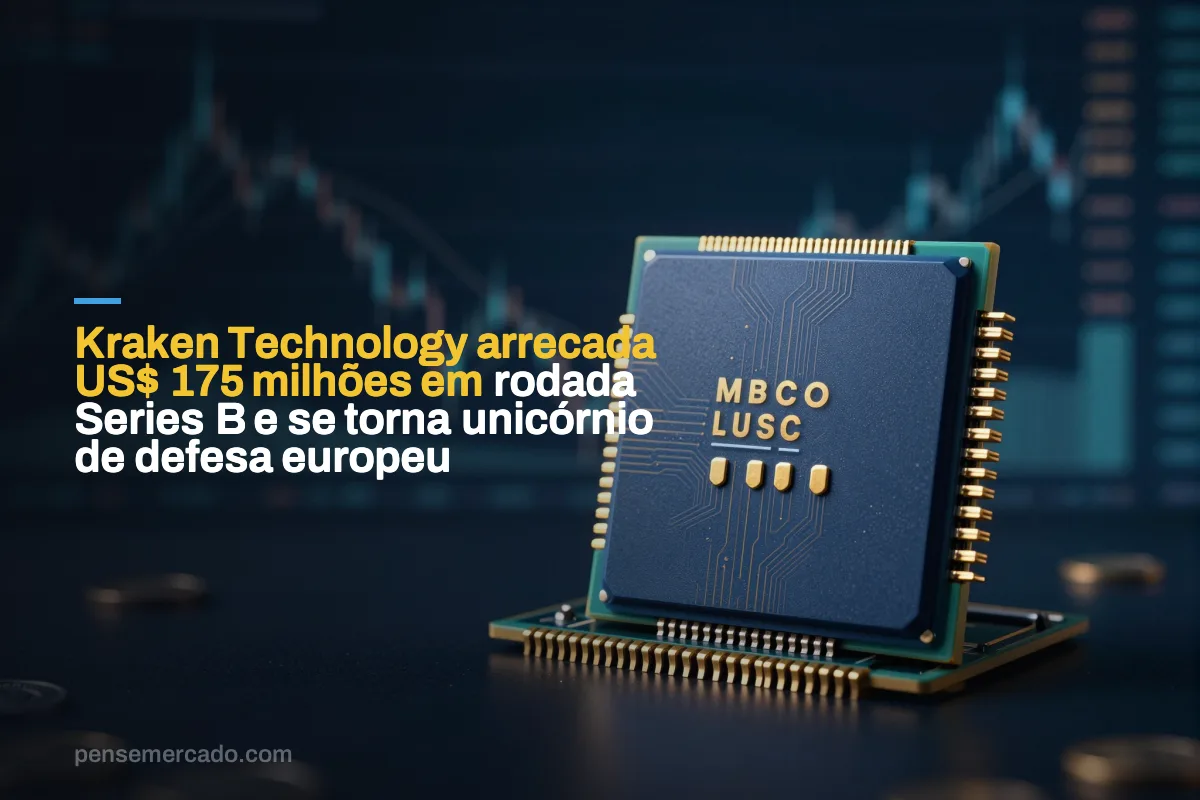 Kraken Technology arrecada US$ 175 milhões em rodada Series B e se torna unicórnio de defesa europeu