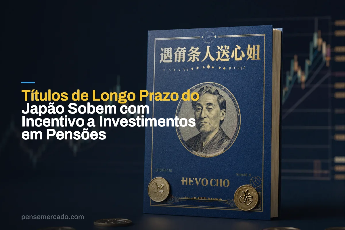 Títulos de Longo Prazo do Japão Sobem com Incentivo a Investimentos em Pensões