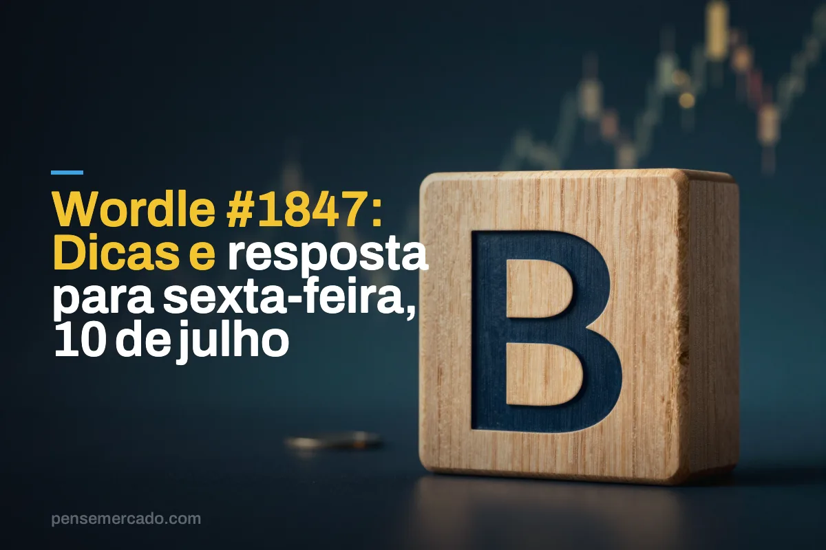 Wordle #1847: Dicas e resposta para sexta-feira, 10 de julho