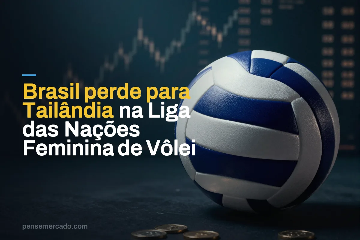 Brasil perde para Tailândia na Liga das Nações Feminina de Vôlei