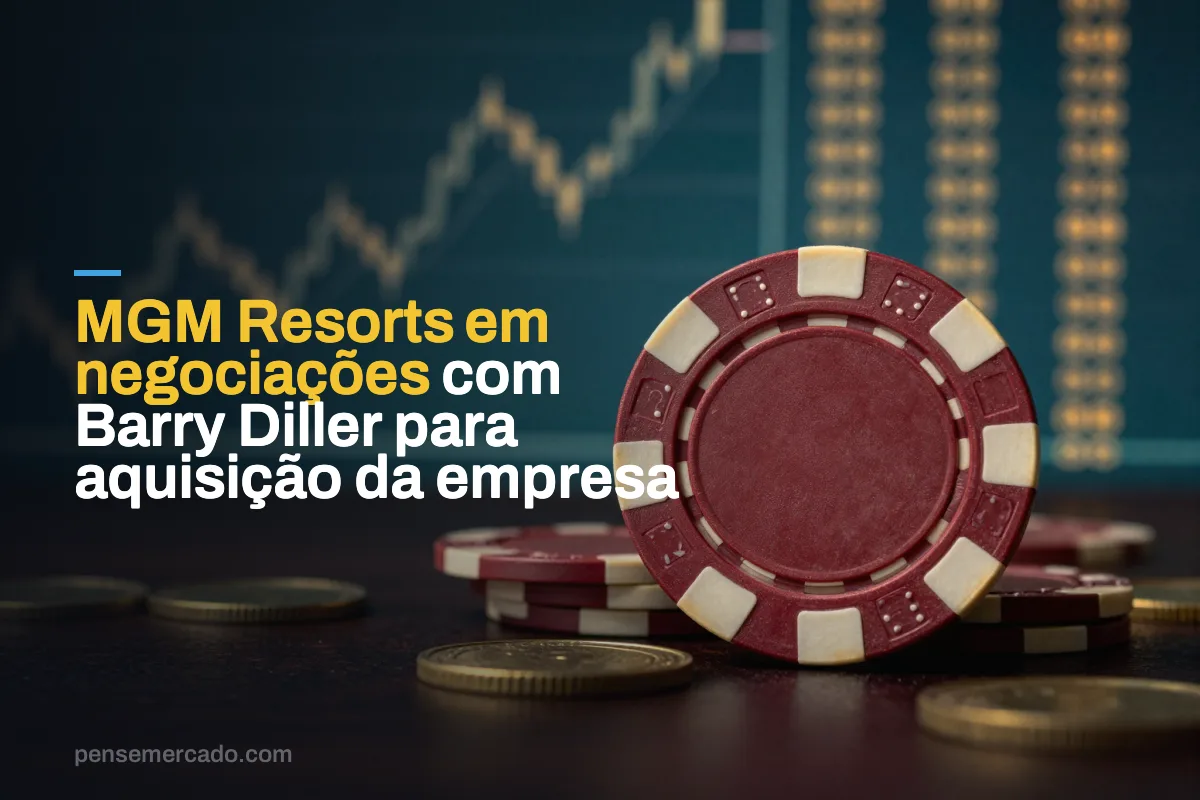 MGM Resorts em negociações com Barry Diller para aquisição da empresa