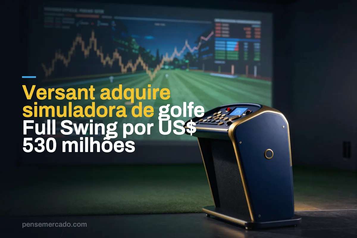 Versant adquire simuladora de golfe Full Swing por US$ 530 milhões