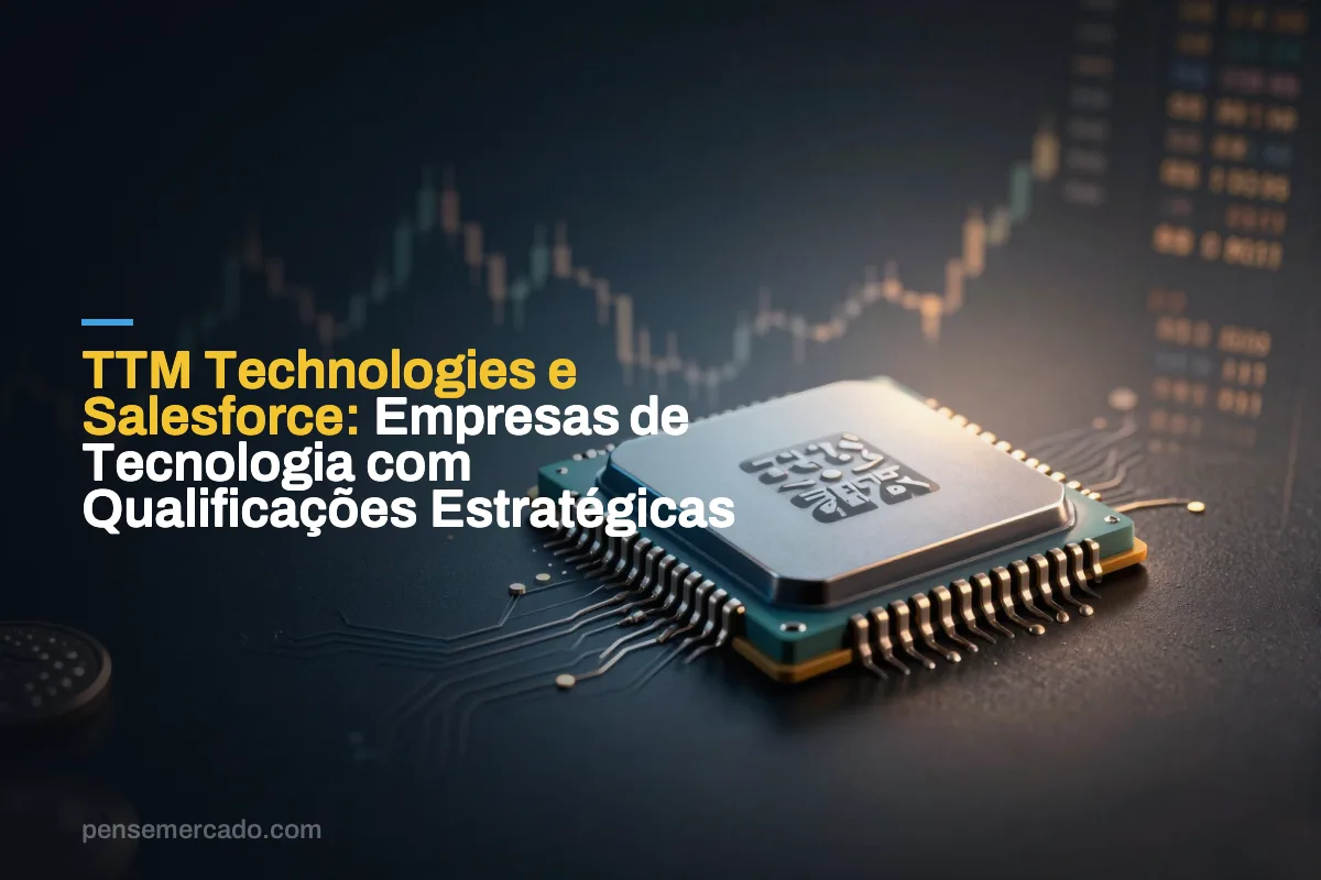 TTM Technologies e Salesforce: Empresas de Tecnologia com Qualificações Estratégicas