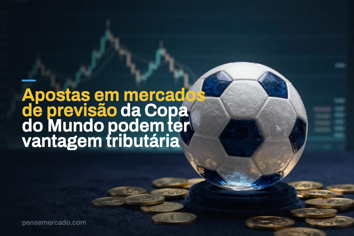 Apostas em mercados de previsão da Copa do Mundo podem ter vantagem tributária