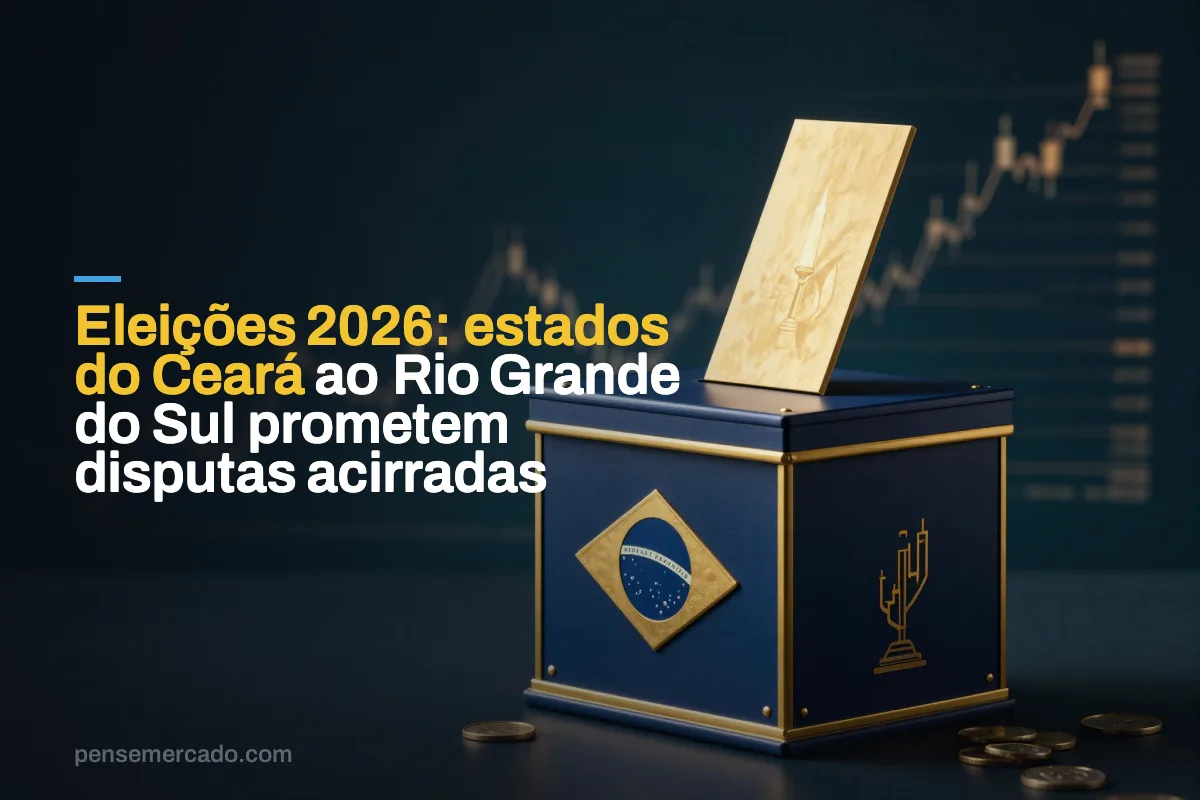 Eleições 2026: estados do Ceará ao Rio Grande do Sul prometem disputas acirradas