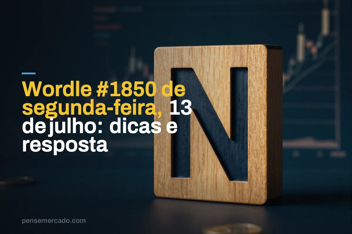 Wordle #1850 de segunda-feira, 13 de julho: dicas e resposta