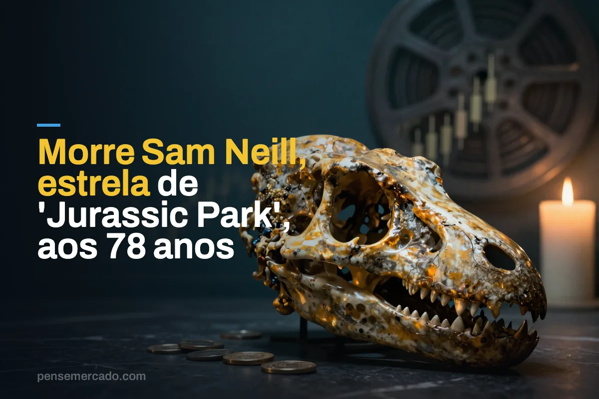 Morre Sam Neill, estrela de 'Jurassic Park', aos 78 anos