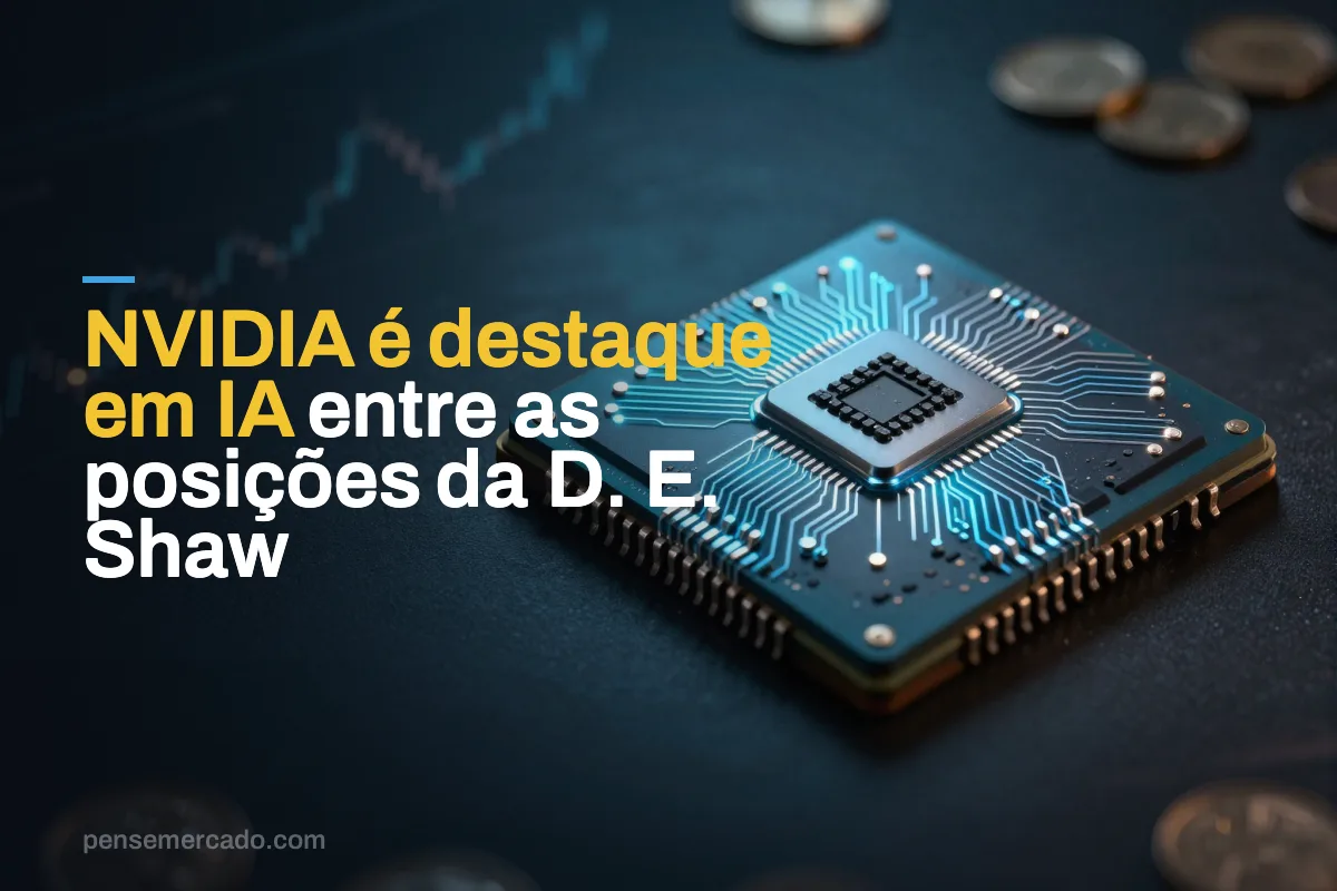 NVIDIA é destaque em IA entre as posições da D. E. Shaw