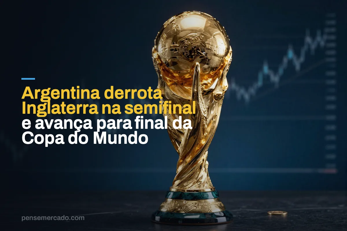 Argentina derrota Inglaterra na semifinal e avança para final da Copa do Mundo