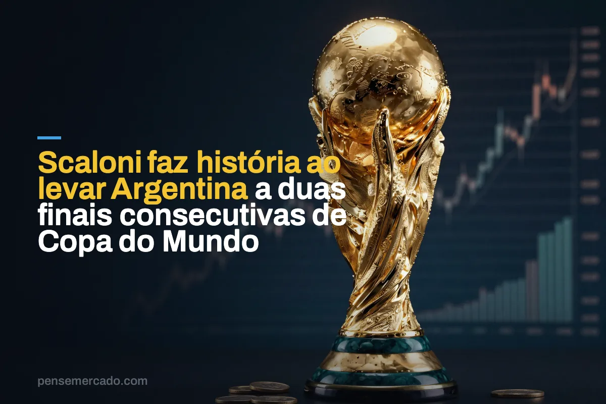 Scaloni faz história ao levar Argentina a duas finais consecutivas de Copa do Mundo