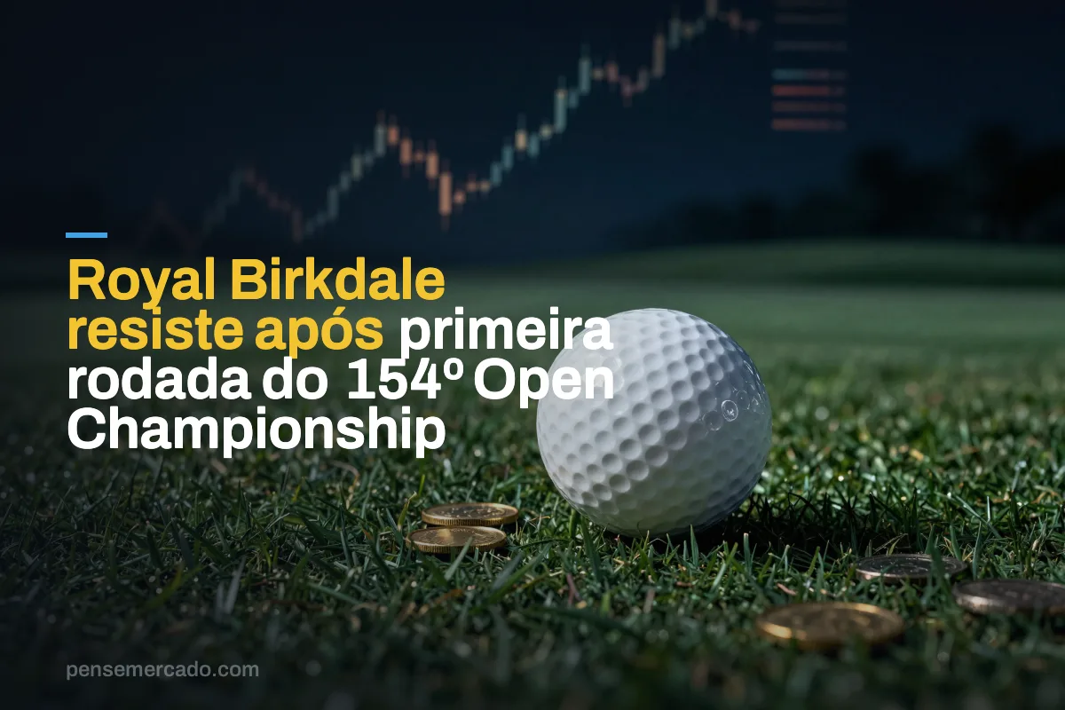 Royal Birkdale resiste após primeira rodada do 154º Open Championship