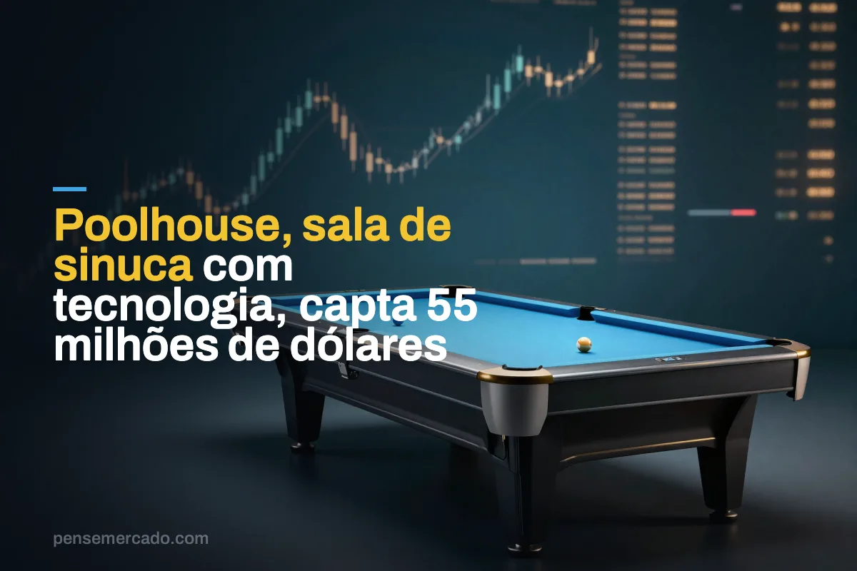 Poolhouse, sala de sinuca com tecnologia, capta 55 milhões de dólares