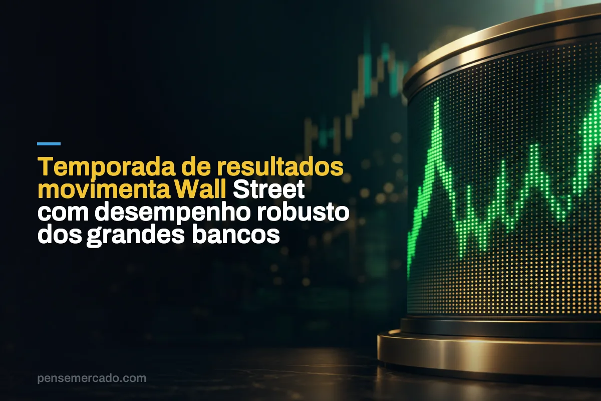 Temporada de resultados movimenta Wall Street com desempenho robusto dos grandes bancos