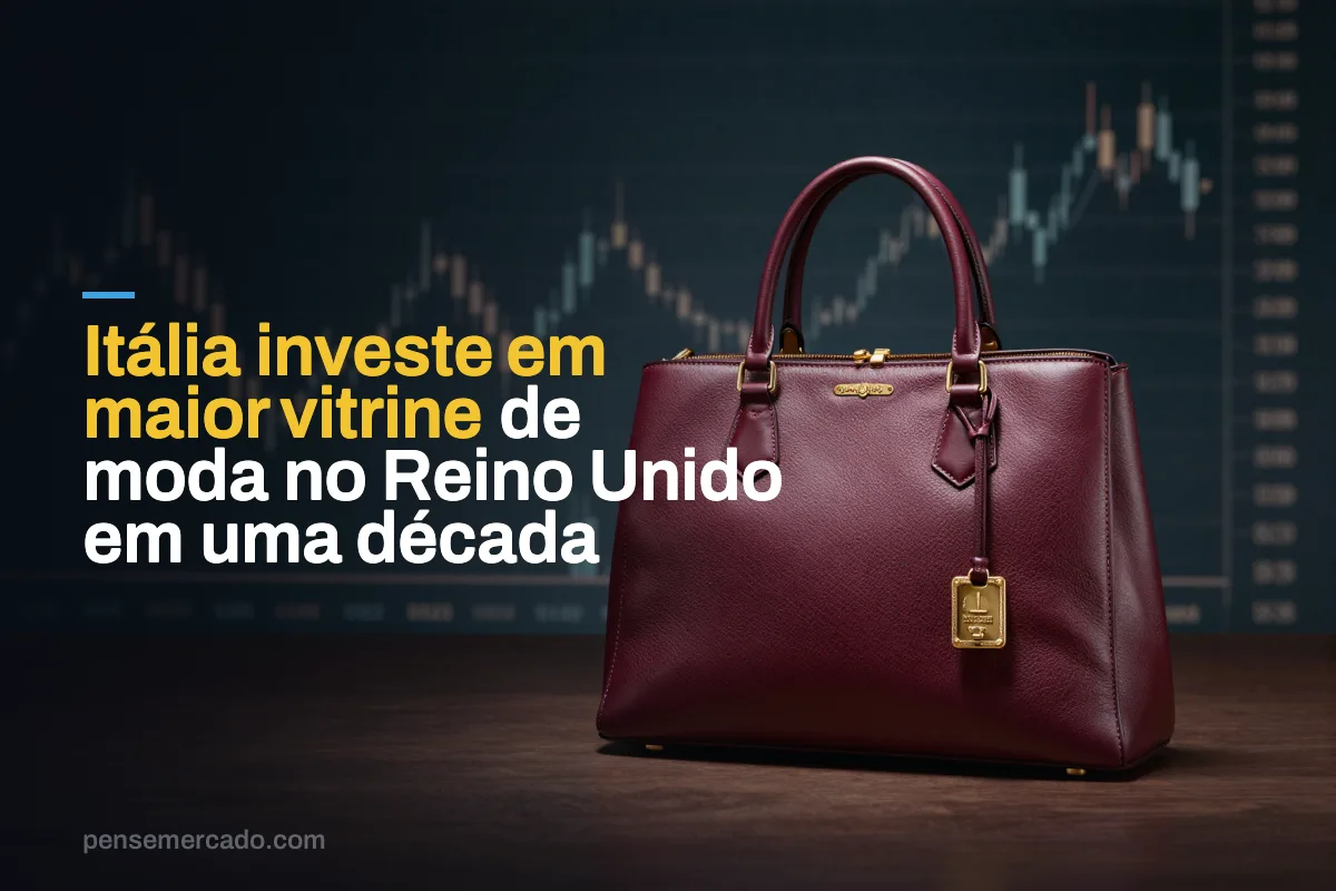 Itália investe em maior vitrine de moda no Reino Unido em uma década