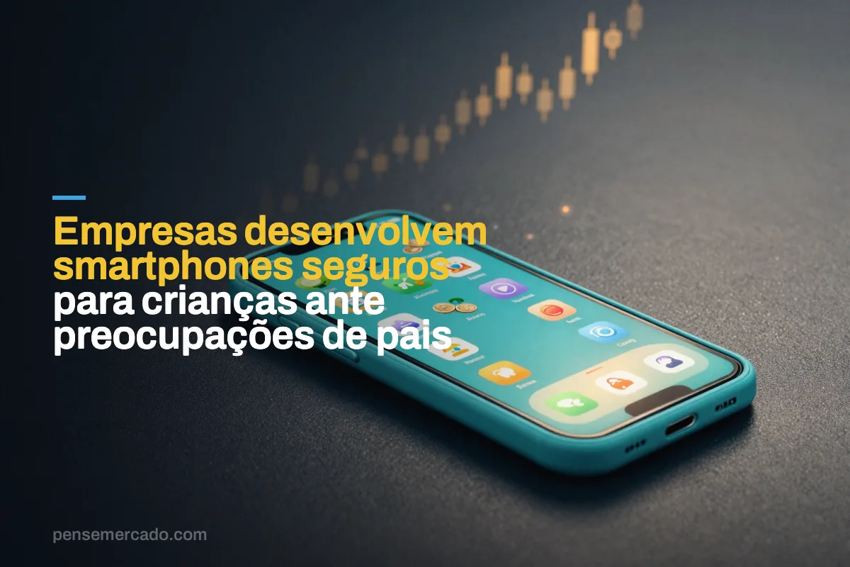 Empresas desenvolvem smartphones seguros para crianças ante preocupações de pais