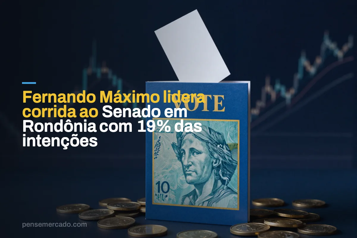Fernando Máximo lidera corrida ao Senado em Rondônia com 19% das intenções