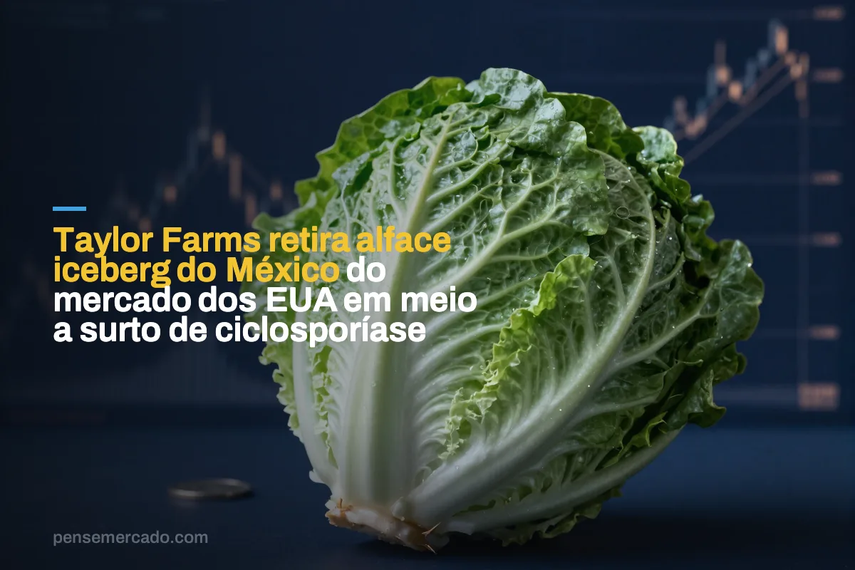 Taylor Farms retira alface iceberg do México do mercado dos EUA em meio a surto de ciclosporíase