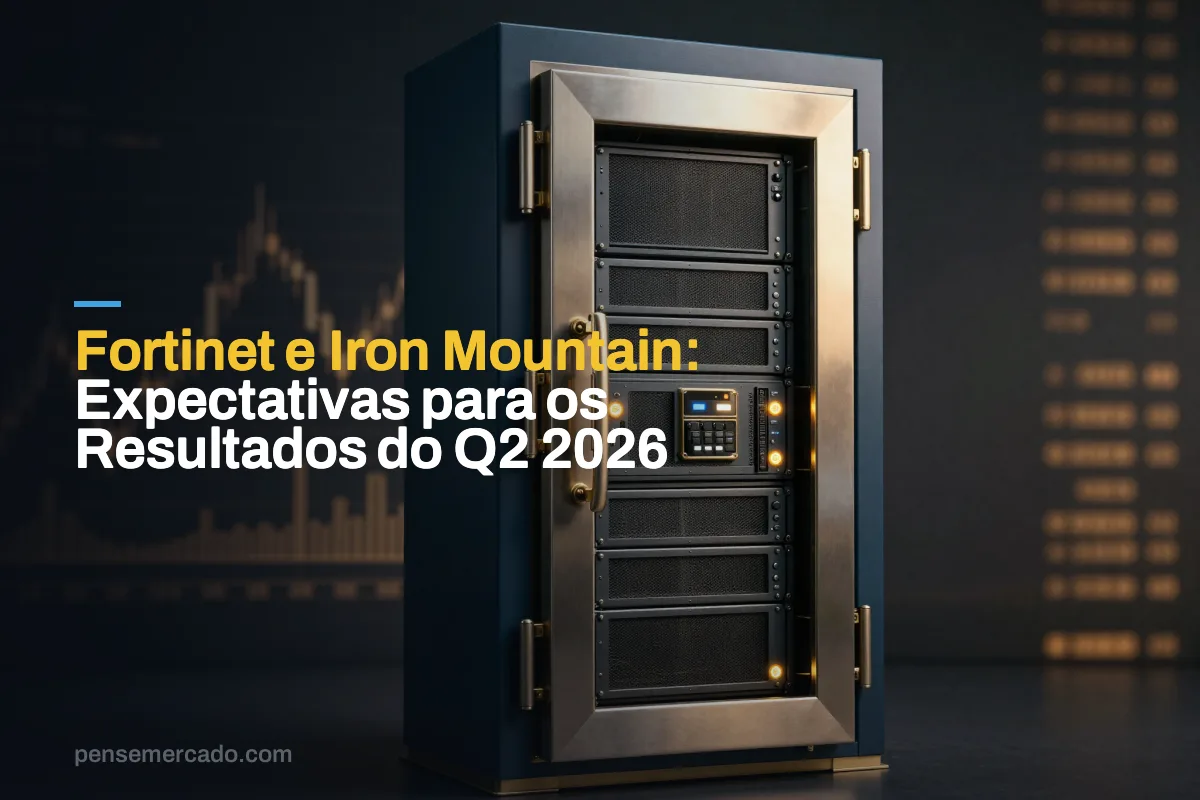 Fortinet e Iron Mountain: Expectativas para os Resultados do Q2 2026