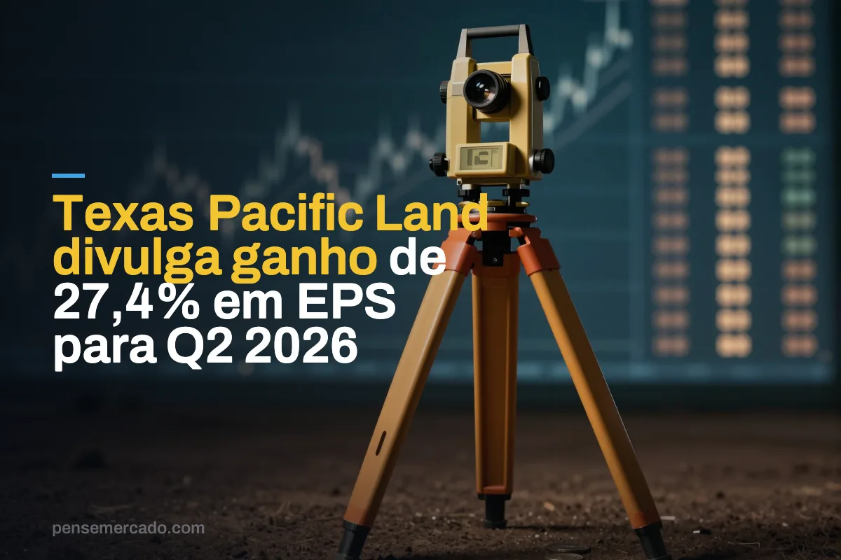 Texas Pacific Land divulga ganho de 27,4% em EPS para Q2 2026