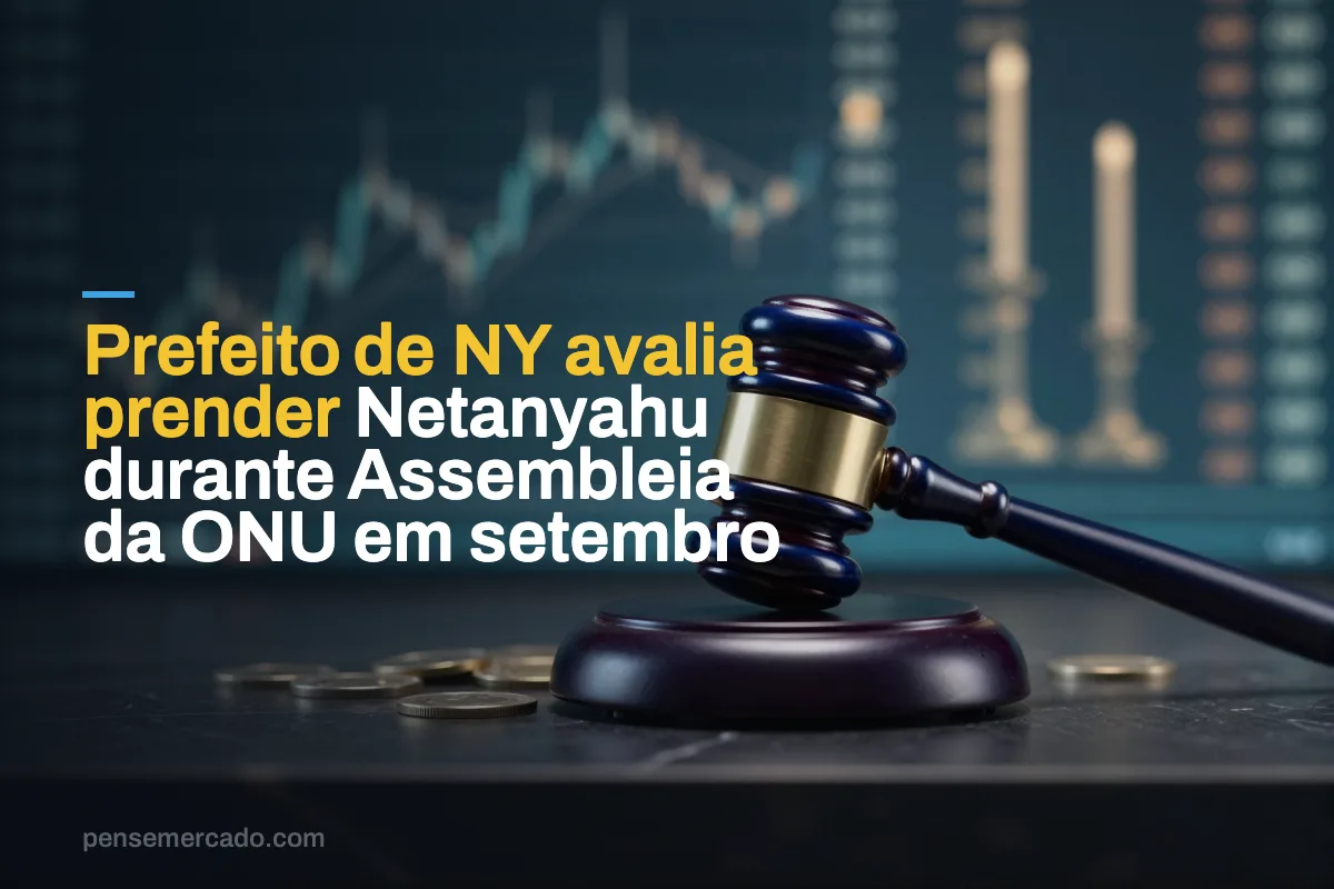 Prefeito de NY avalia prender Netanyahu durante Assembleia da ONU em setembro