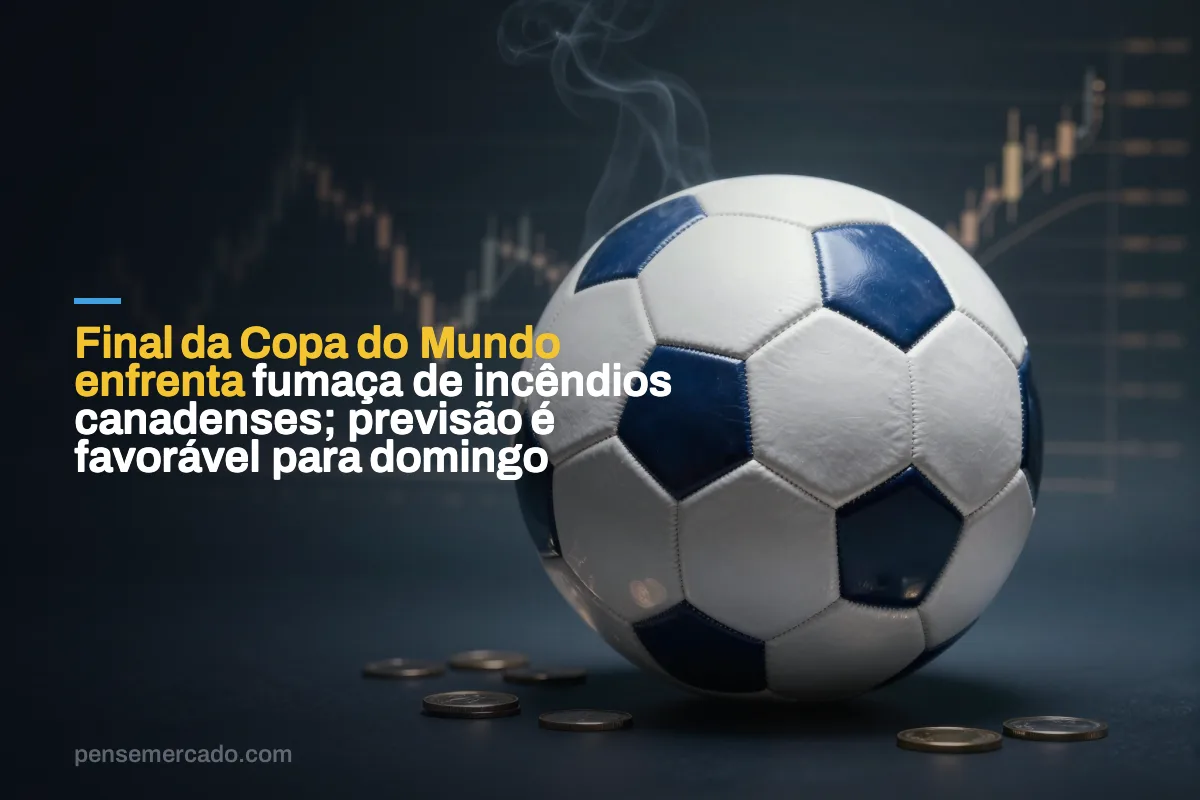 Final da Copa do Mundo enfrenta fumaça de incêndios canadenses; previsão é favorável para domingo