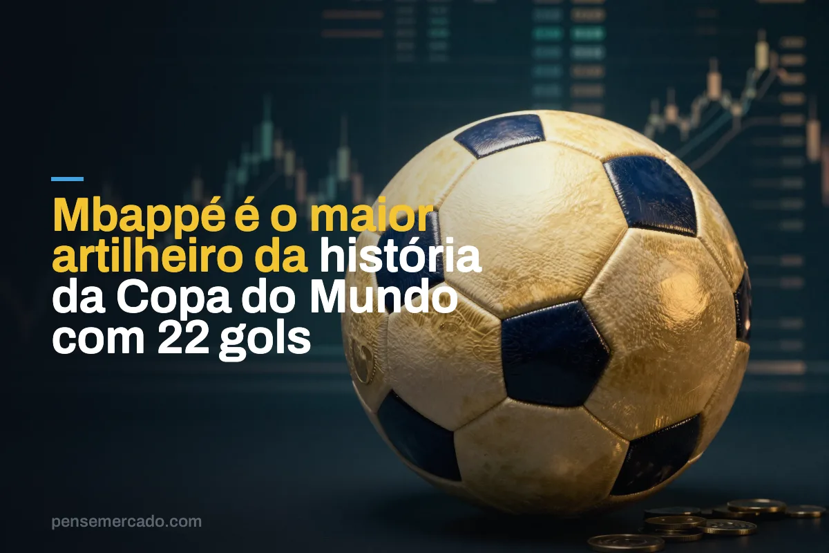 Mbappé é o maior artilheiro da história da Copa do Mundo com 22 gols