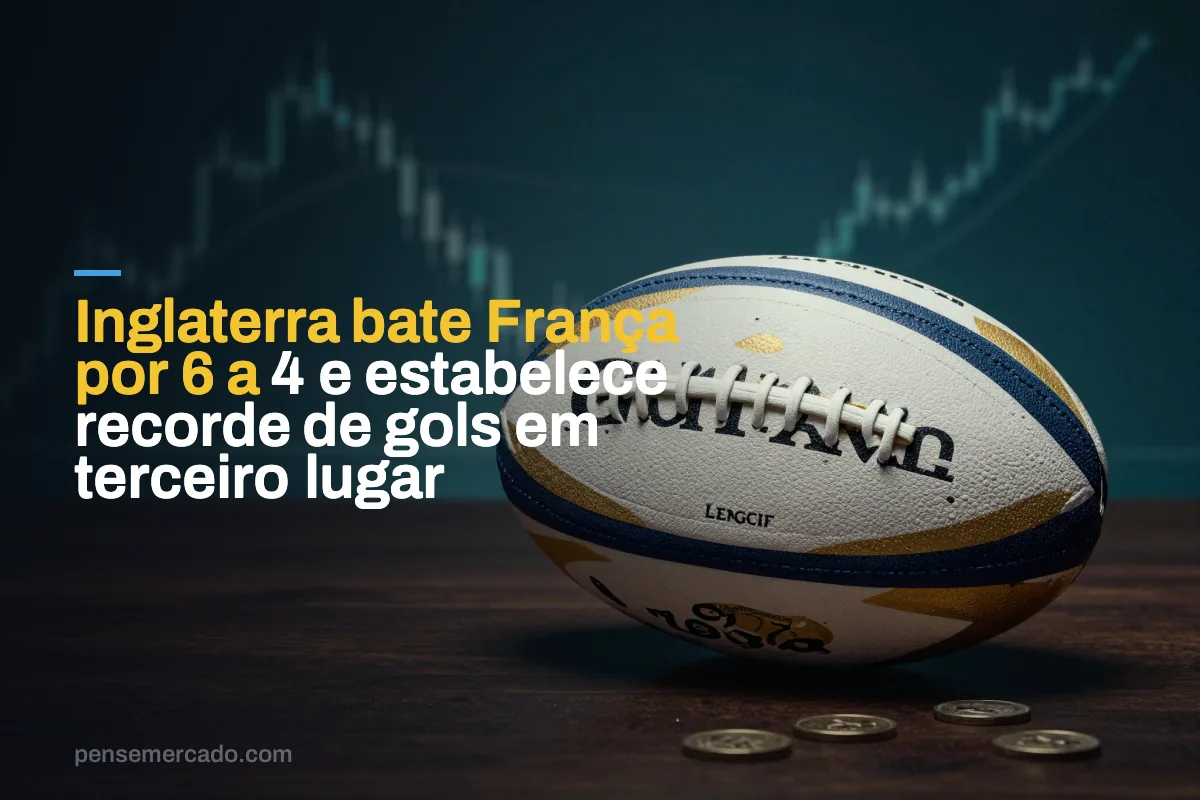 Inglaterra bate França por 6 a 4 e estabelece recorde de gols em terceiro lugar
