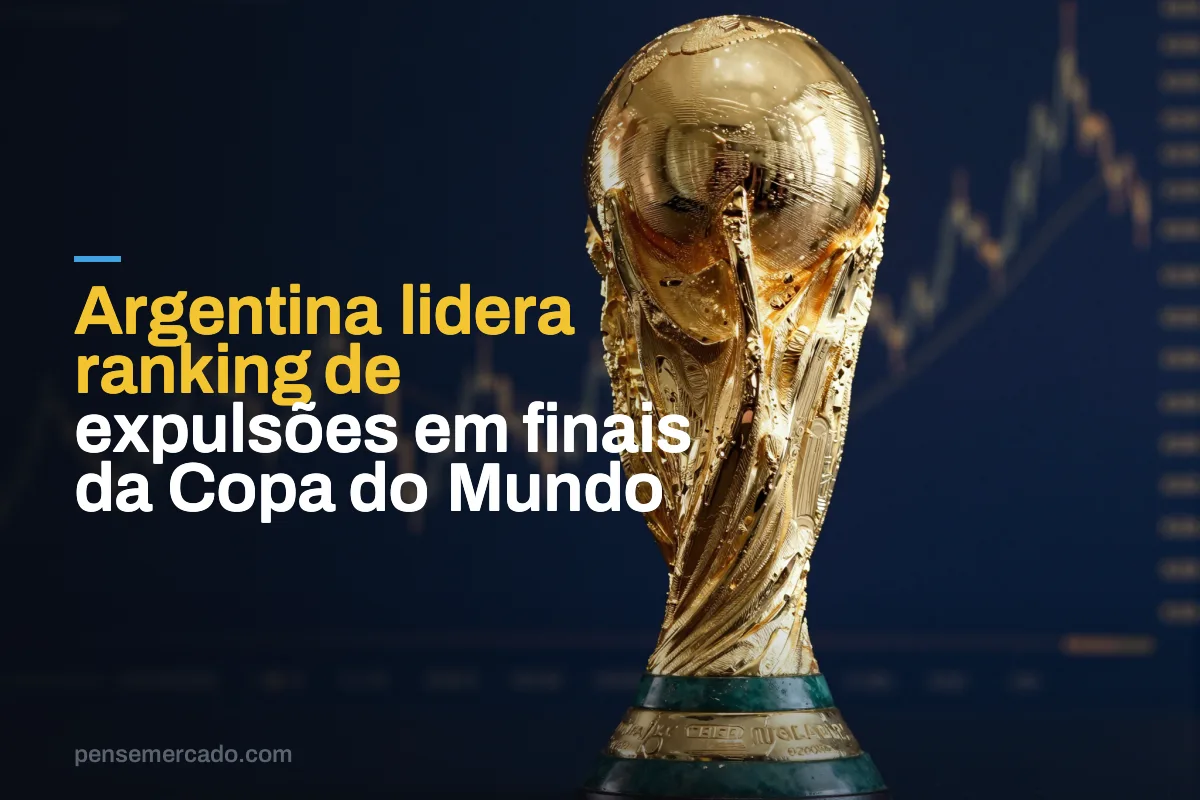 Argentina lidera ranking de expulsões em finais da Copa do Mundo