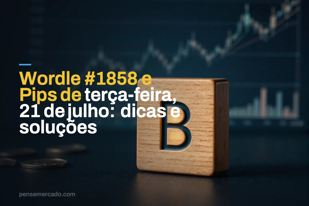 Wordle #1858 e Pips de terça-feira, 21 de julho: dicas e soluções
