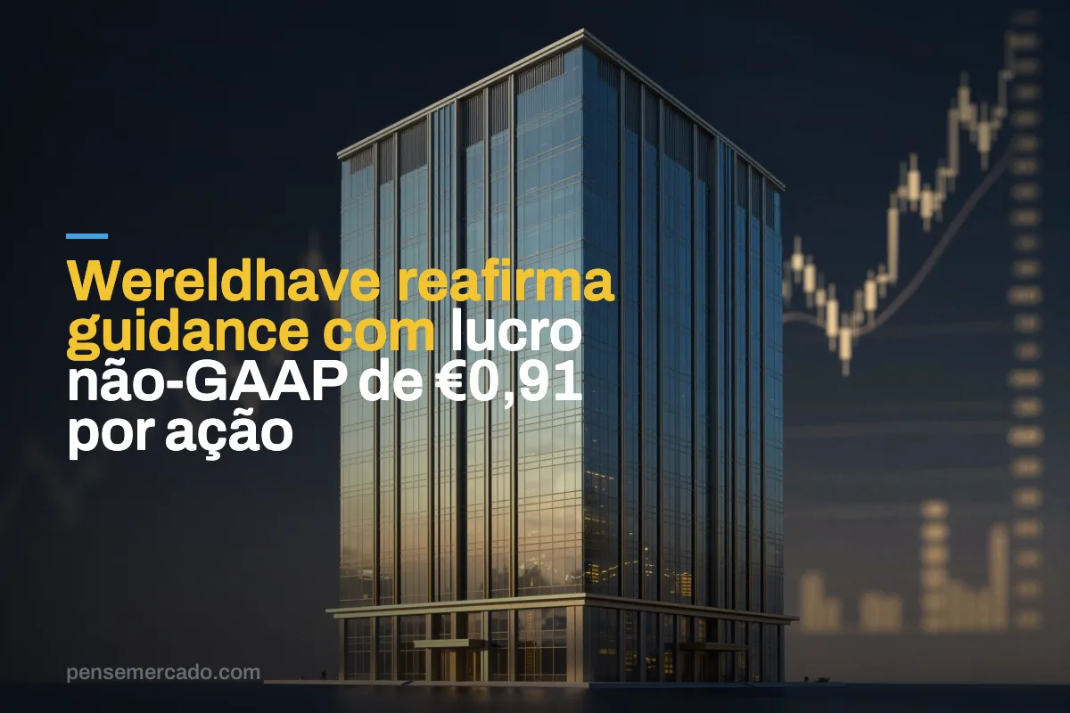 Wereldhave reafirma guidance com lucro não-GAAP de €0,91 por ação