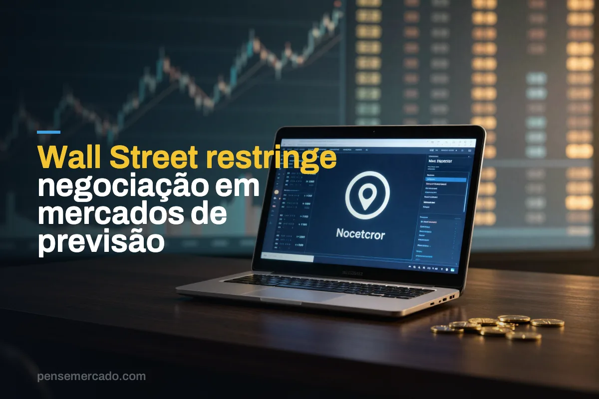 Wall Street restringe negociação em mercados de previsão