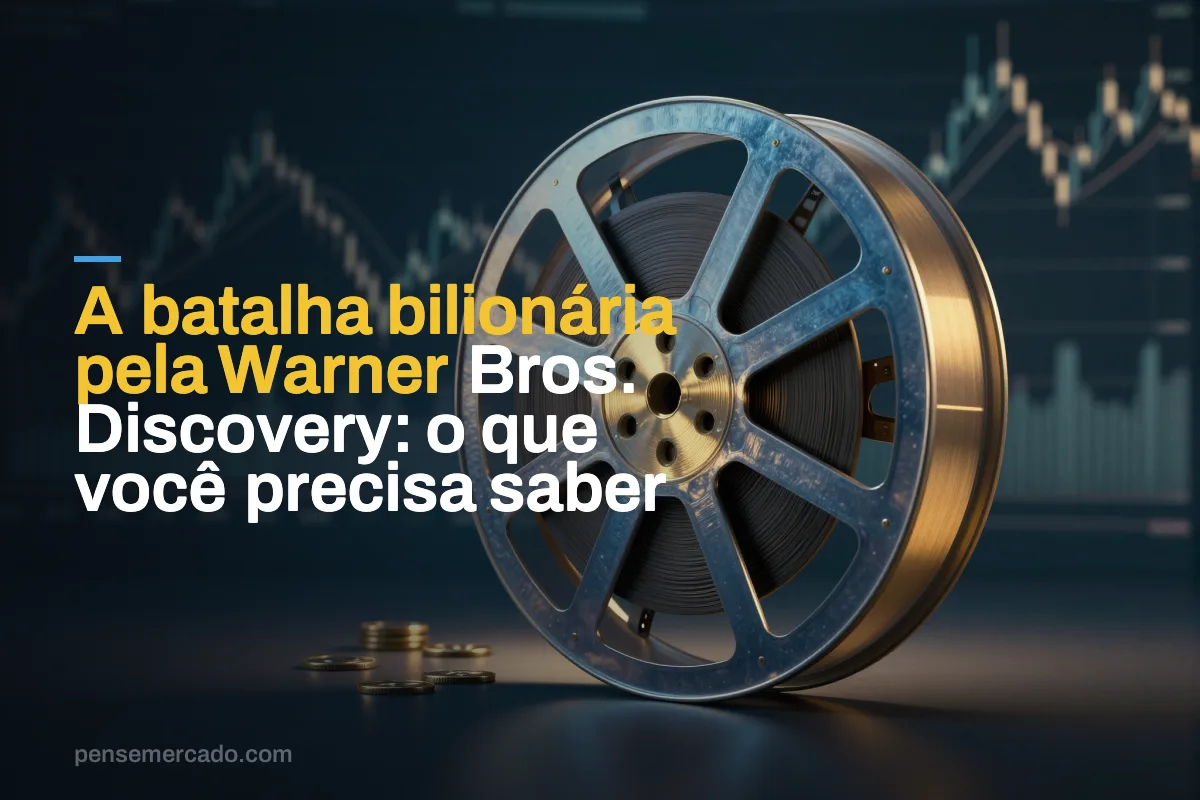 A batalha bilionária pela Warner Bros. Discovery: o que você precisa saber