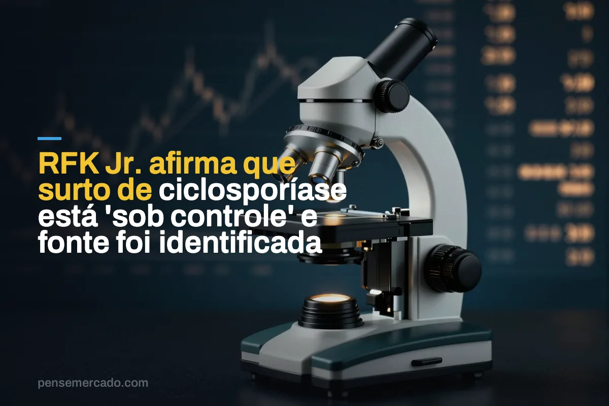 RFK Jr. afirma que surto de ciclosporíase está 'sob controle' e fonte foi identificada